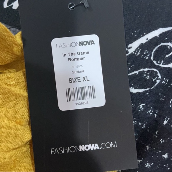 Yellow Romper - Picture 2 of 3